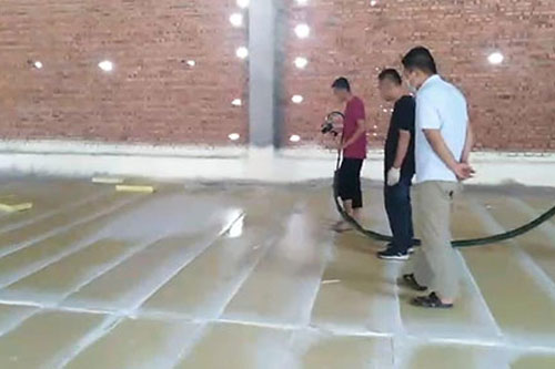 冷庫保溫施工專用聚氨酯噴涂案例