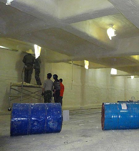 聚氨酯噴涂冷庫(kù)保溫